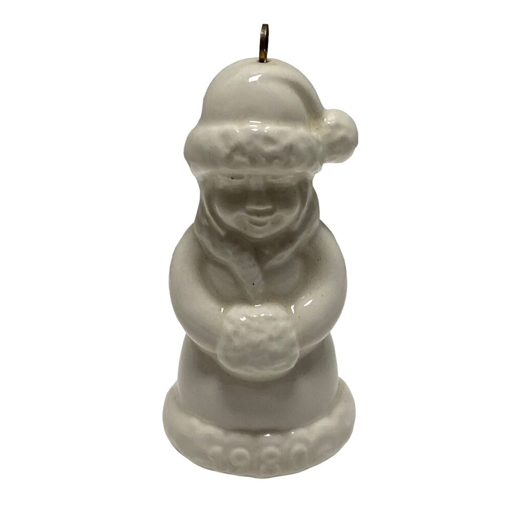 Goebel 1980 Annual Ornament White Mrs Claus Third Edition